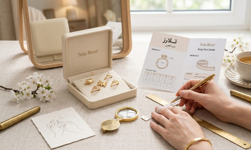 چگونه سایز انگشتر مناسب خودم را پیدا کنم؟